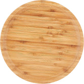 Liying Wooden Round Plate, 25 x 25 cm